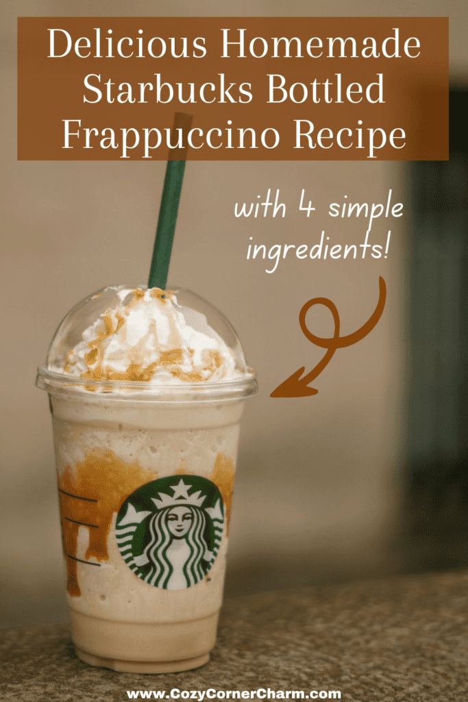 Starbucks Frappuccino Chilled Coffee Drink Recipe