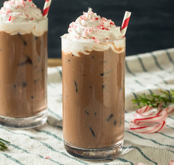 Homemade Starbucks Peppermint Mocha Frappuccino Recipe