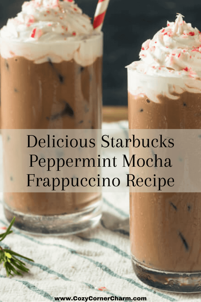 Starbucks peppermint mocha frappuccino recipe