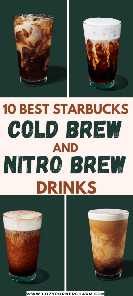 best cold brew coffee at Starbucks