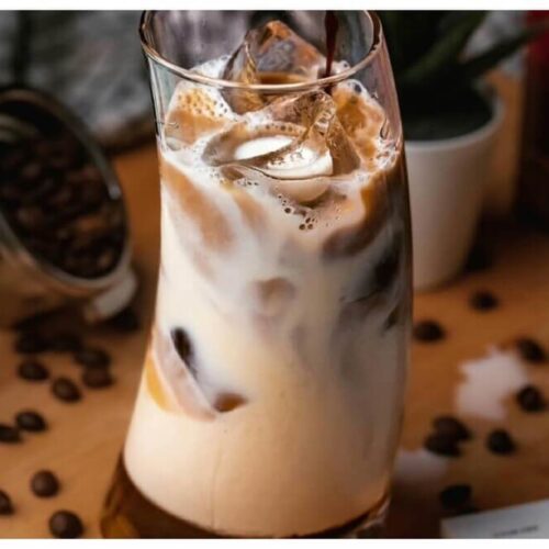 iced vanilla latte recipe