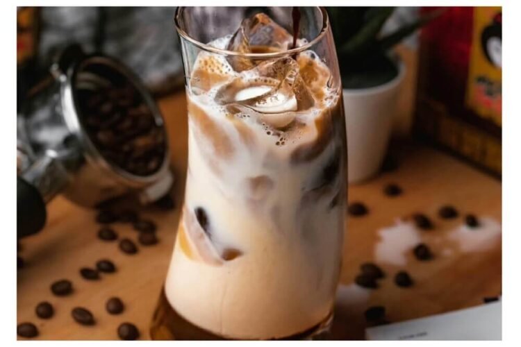 iced vanilla latte recipe