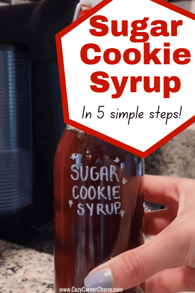 sugar cookie syrup recipe