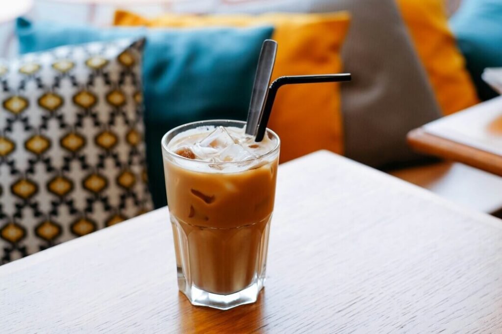 frappe summer coffee drink