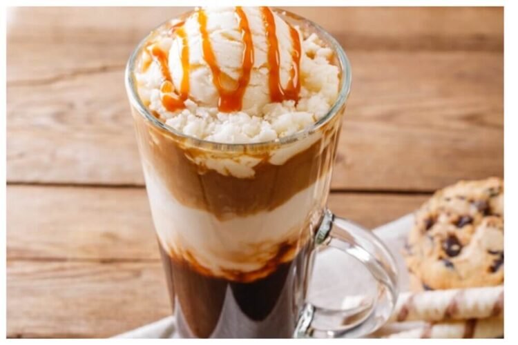 iced coffee with ice cream recipe