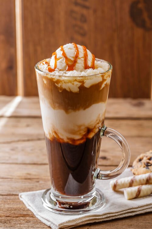 iced coffee with ice cream recipe.