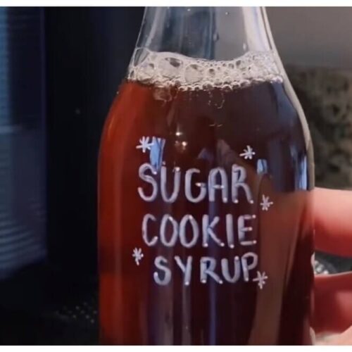 sugar cookie syrup recipe