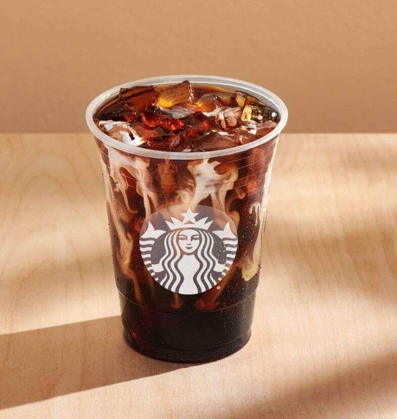 healthy Starbucks iced coffee