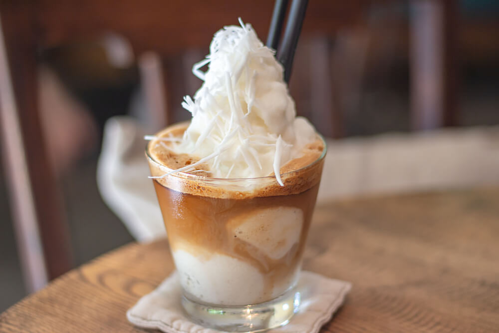 coconut iced coffee