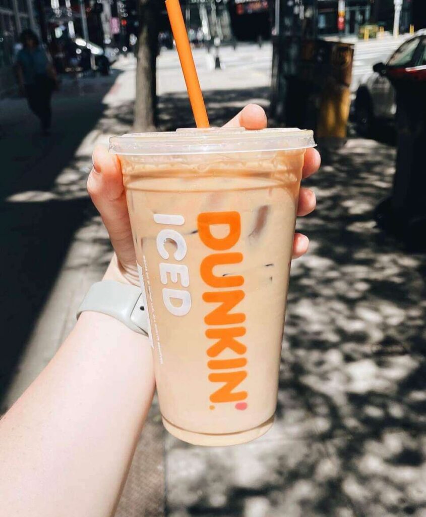 best dunkin donuts iced coffee