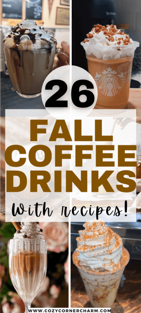 fall coffee drinks