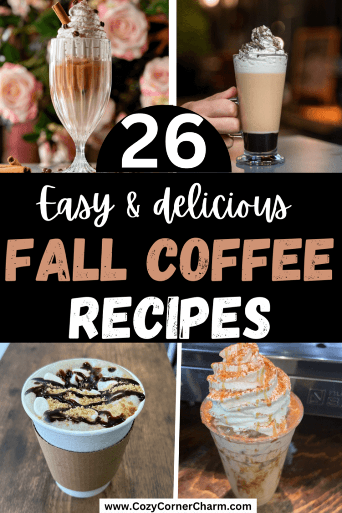 fall coffee drinks