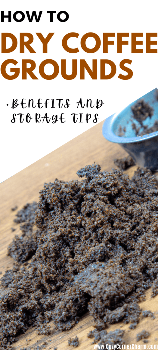 Image showcasing How to Dry Coffee Grounds: Step-By-Step Guide + Storing Tips