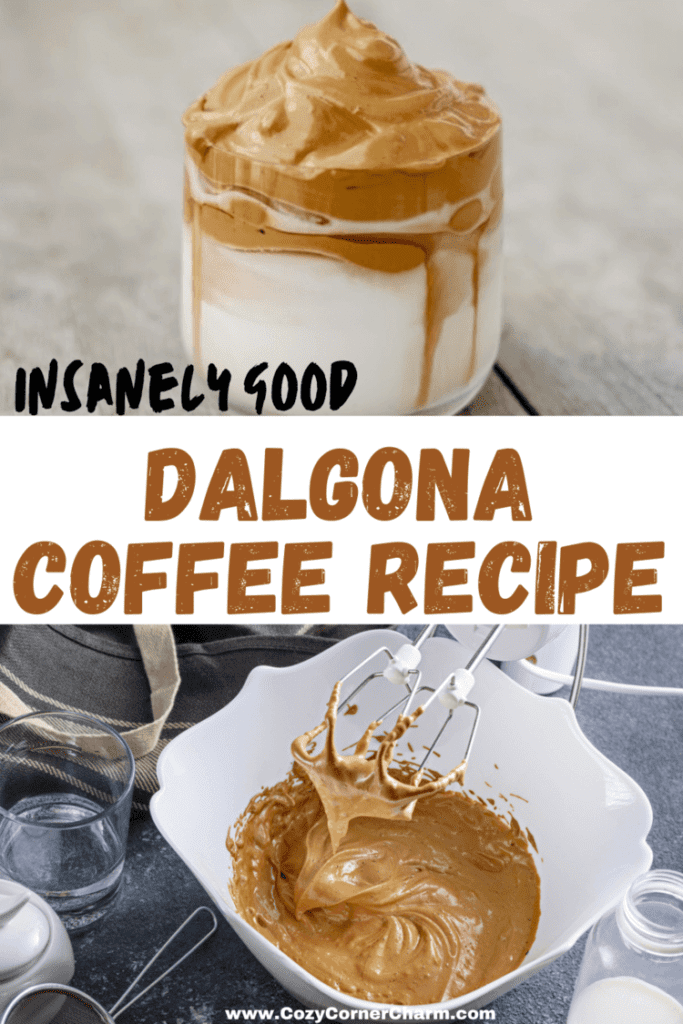 Dalgona Coffee recipe