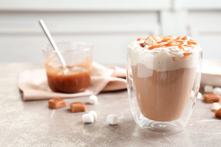 Best caramel Christmas coffee drinks