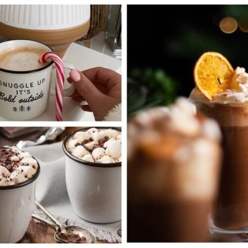 Christmas coffee drinks