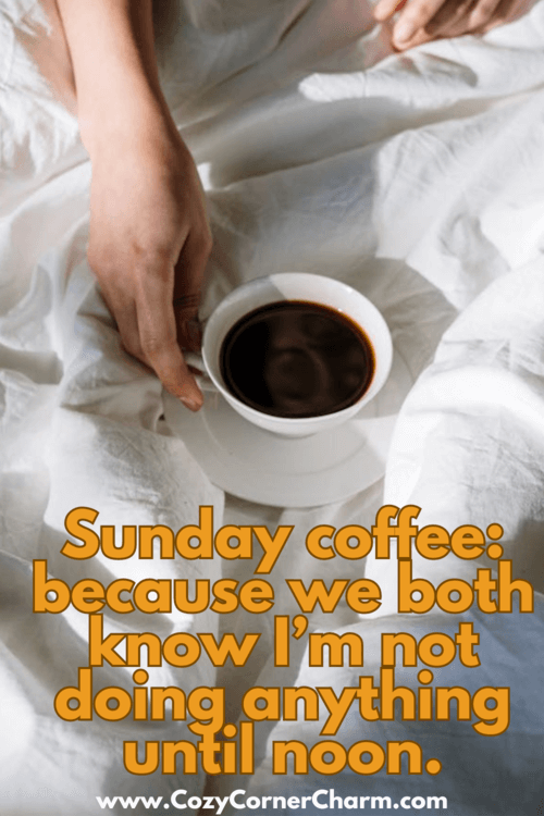 funny Sunday morning coffee quotes