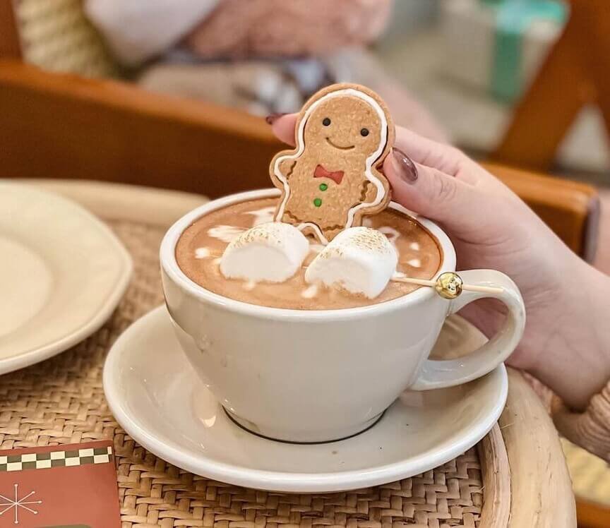 gingerbread mocha for winter