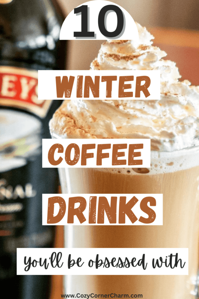 winter coffee drinks