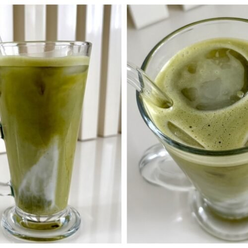 iced matcha latte recipe