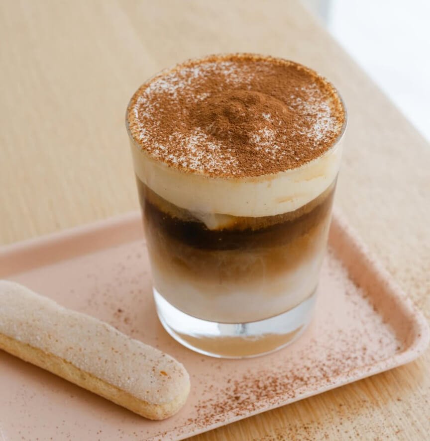 Tiramisu nespresso latte