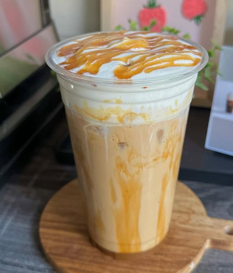 caramel nespresso latte recipe
