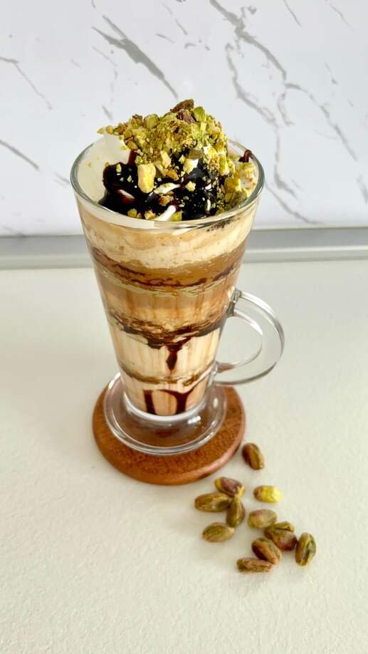Dubai Chocolate latte recipe