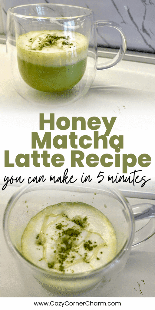 honey matcha latte recipe