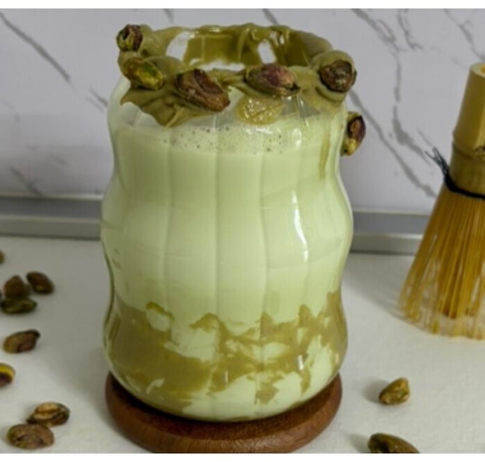Iced Pistachio Matcha Latte Recipe