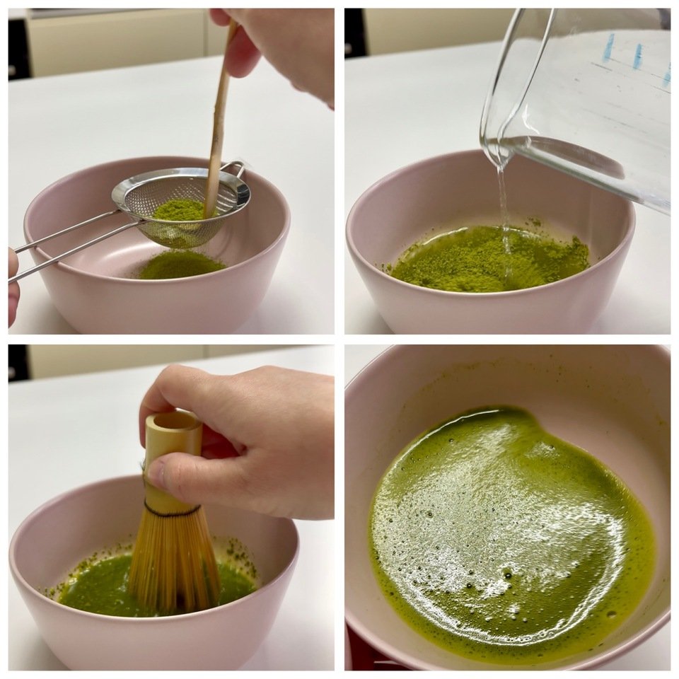 iced blueberry matcha latte recipe