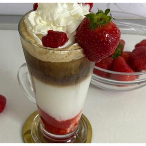 Strawberry latte recipe
