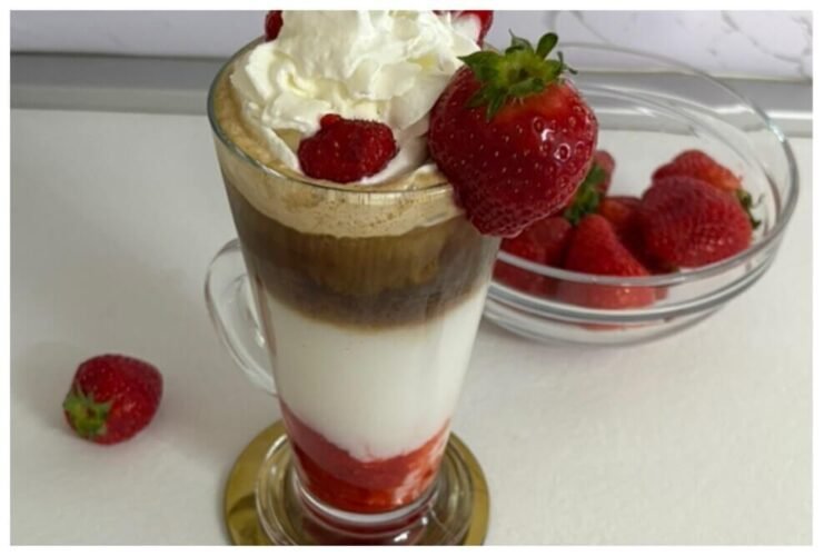 Strawberry latte recipe