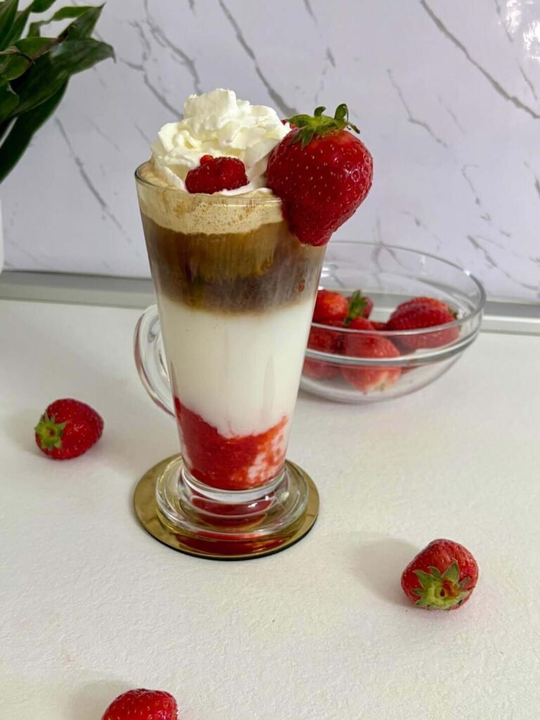 Strawberry latte recipe