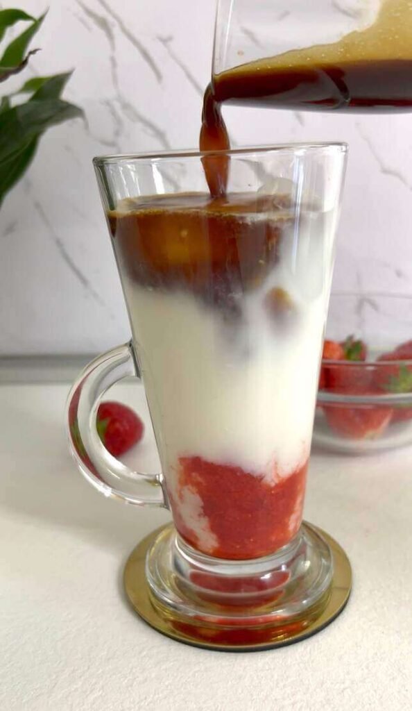 strawberry latte recipe