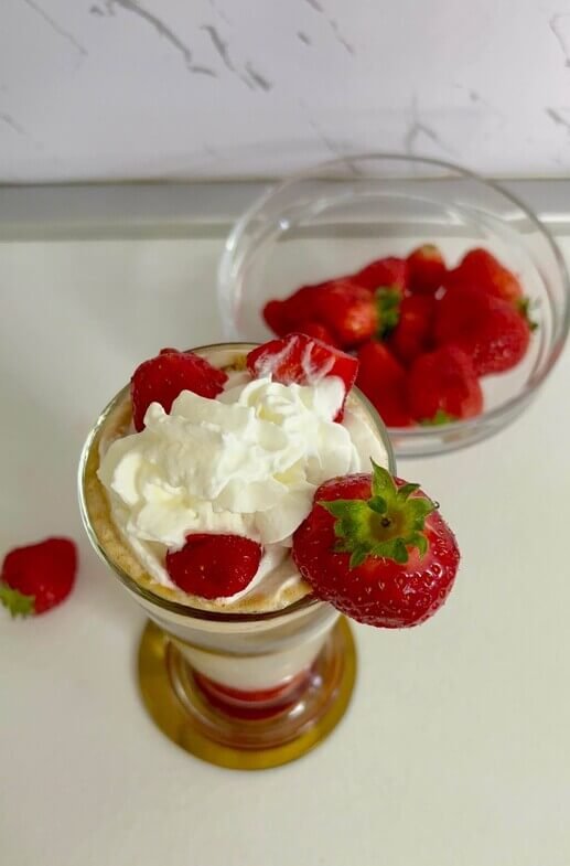 strawberry latte recipe