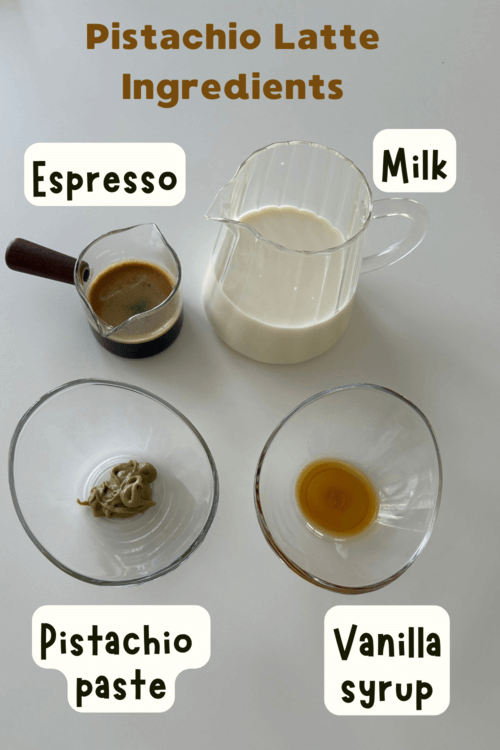 pistachio latte recipe