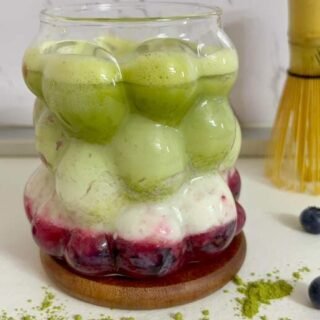 blueberry matcha latte recipe
