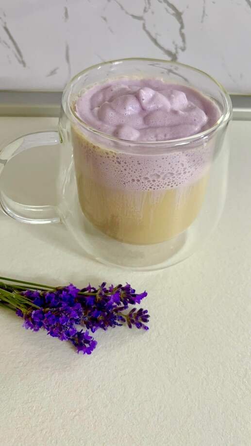Lavender cold foam recipe
