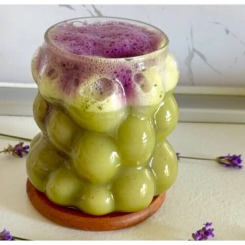 iced Lavender matcha latte recipe