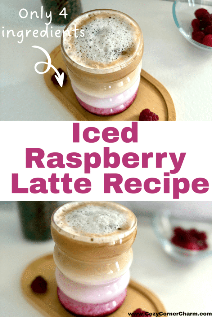 iced raspberry latte recipe