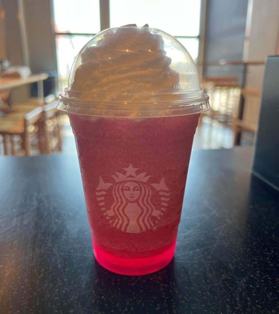 blended strawberry acai refresher