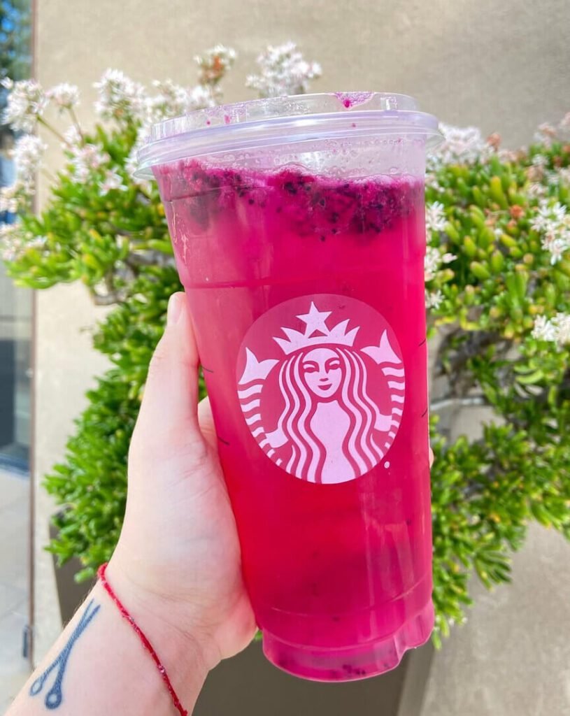 mango dragonfruit refresher starbucks
