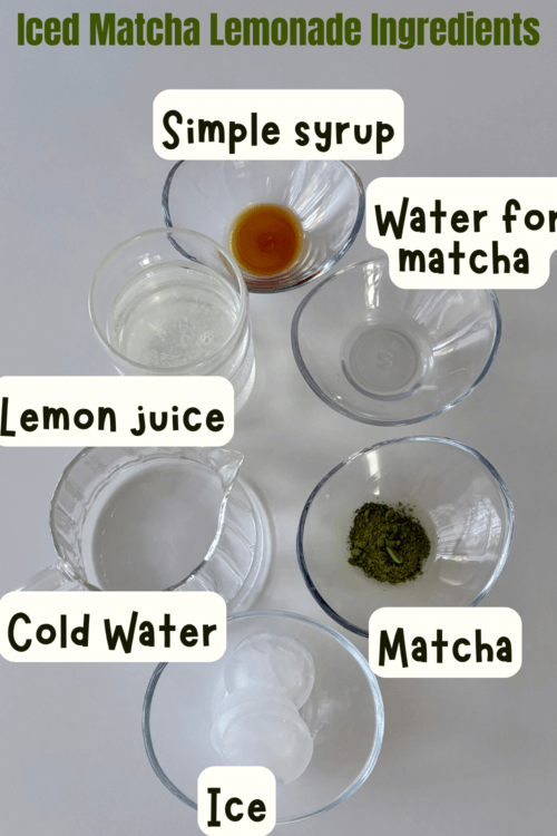 iced matcha lemonade recipe 