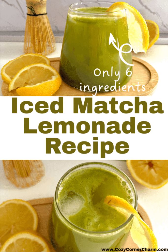 iced matcha lemonade recipe 