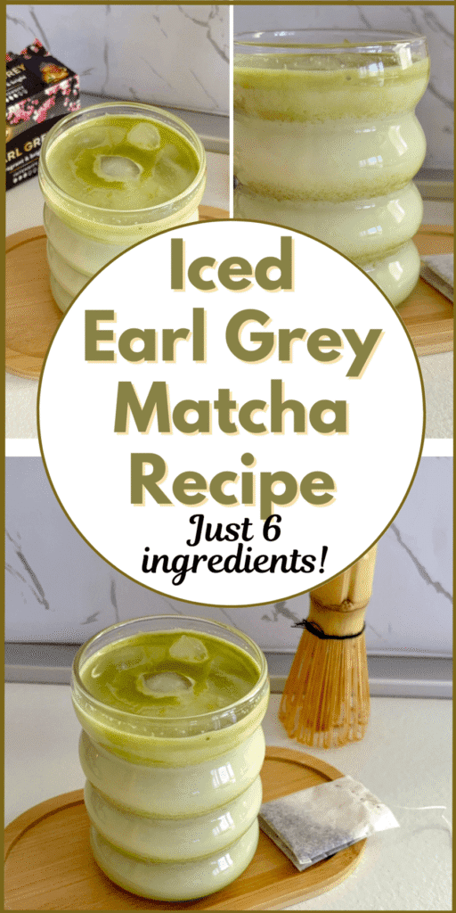iced earl grey matcha latte