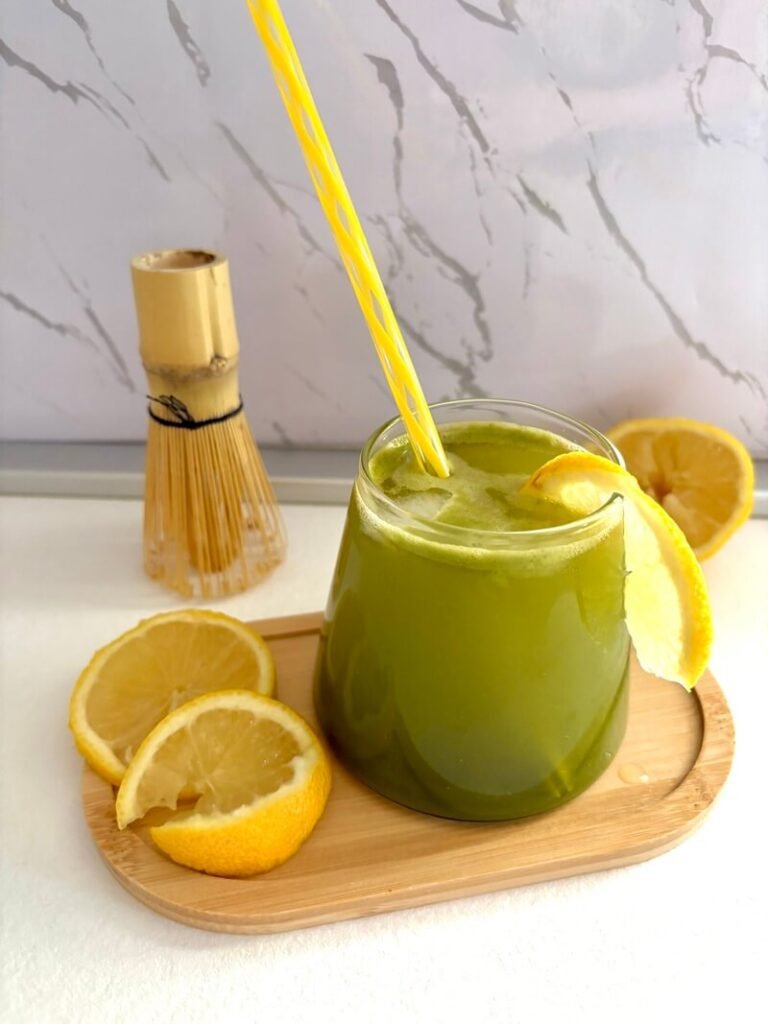 iced matcha lemonade recipe