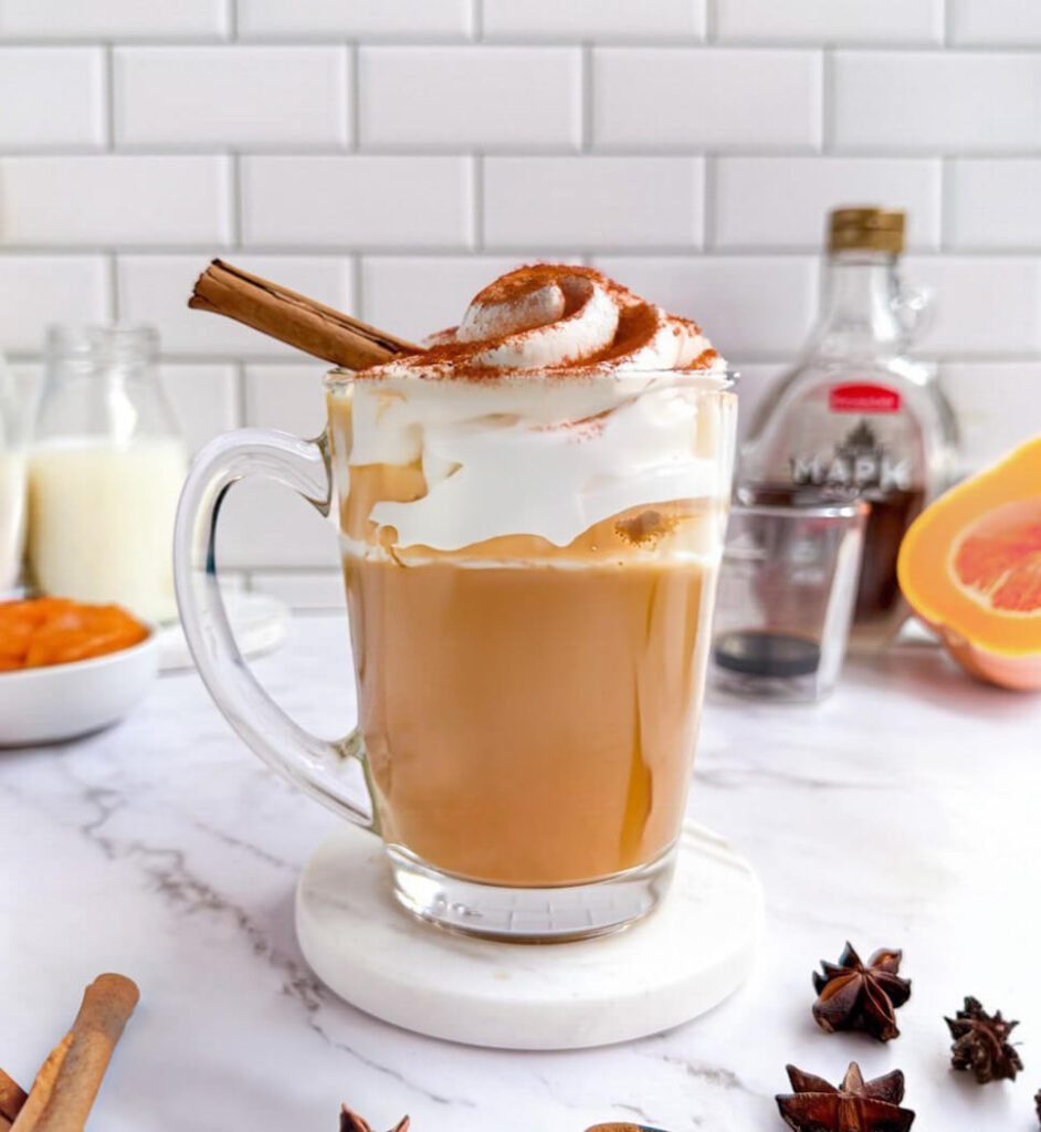 caramel pumpkin spice latte recipe