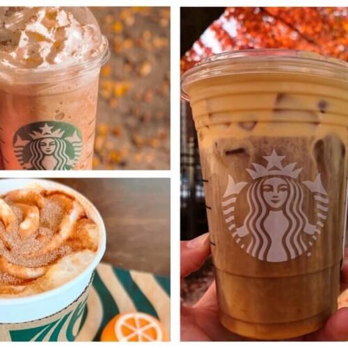 Starbucks fall coffee drinks