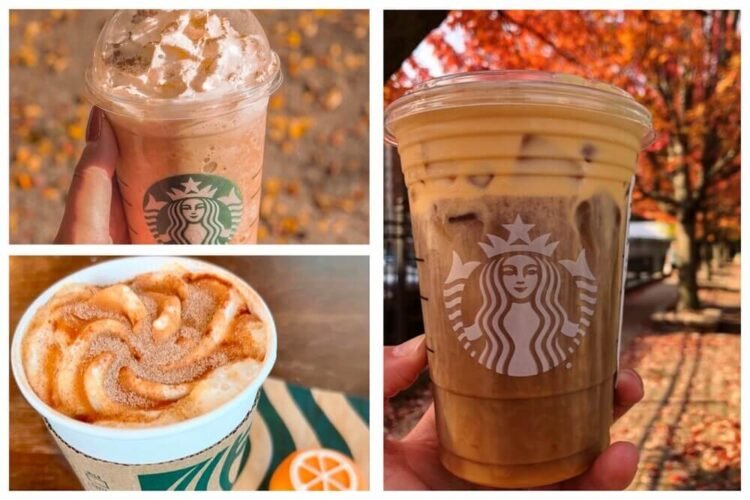 Starbucks fall coffee drinks