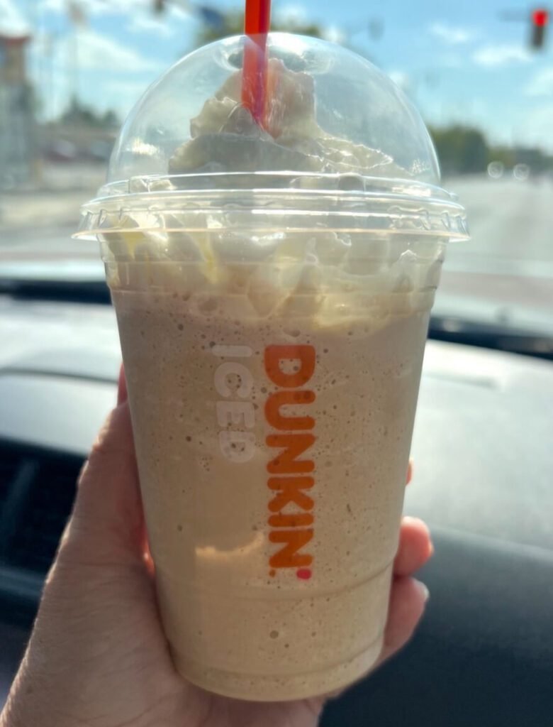 Fall Dunkin drinks orders